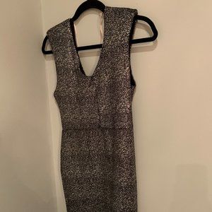Forever 21 silver mini dress in size M